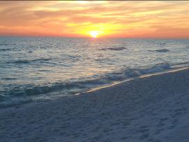 Destin Beach Sunset